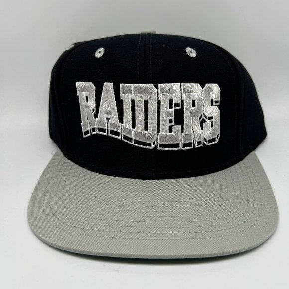 Vintage Oakland Los Angeles Las Vegas Raiders NFL Reebok Hat Snapback Cap NewMen - Picture 1 of 8